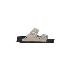 Birkenstock Arizona Rivet Studded Sandals – Taupe - NWT